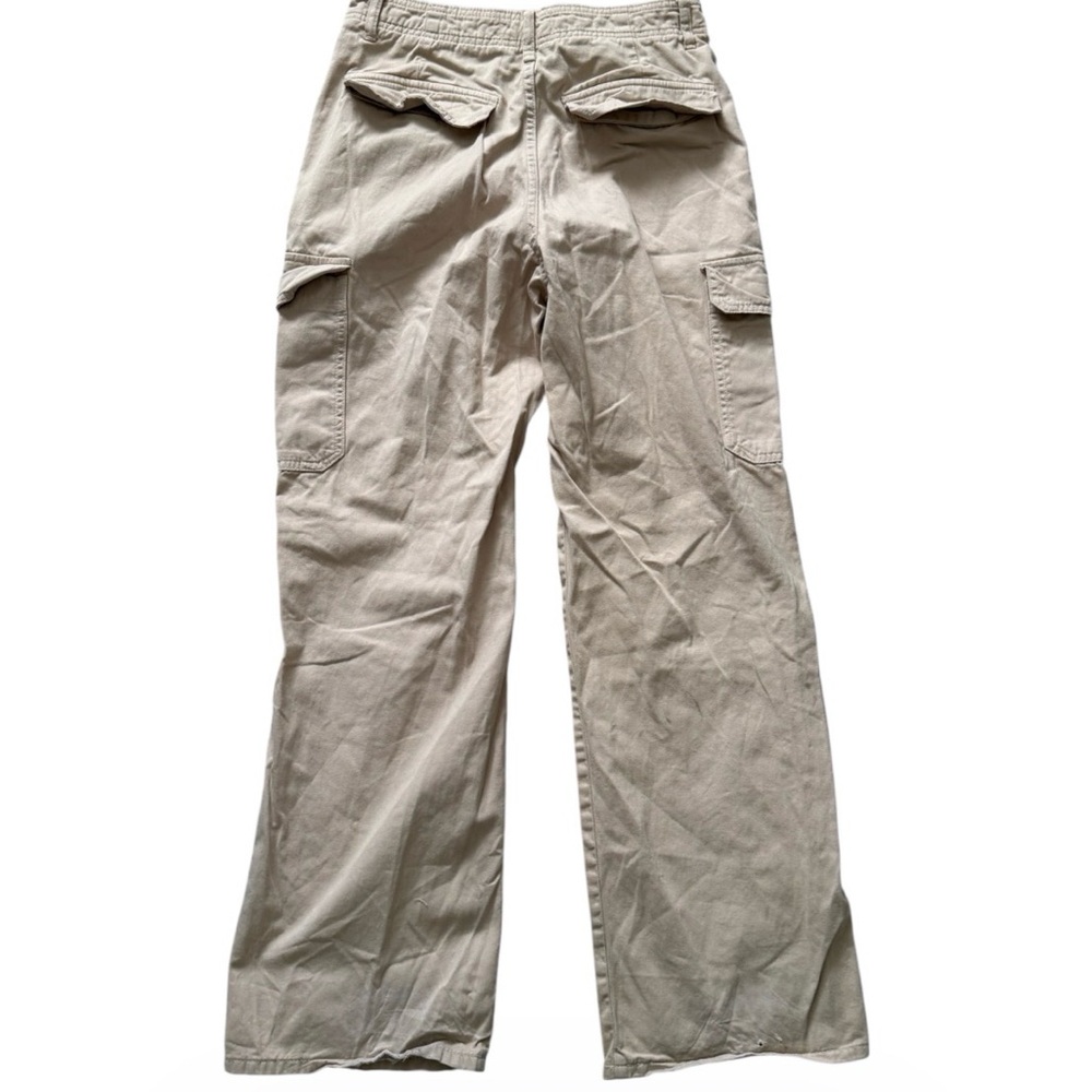 Zara Beige Cargo Pants - Picture 2 of 6